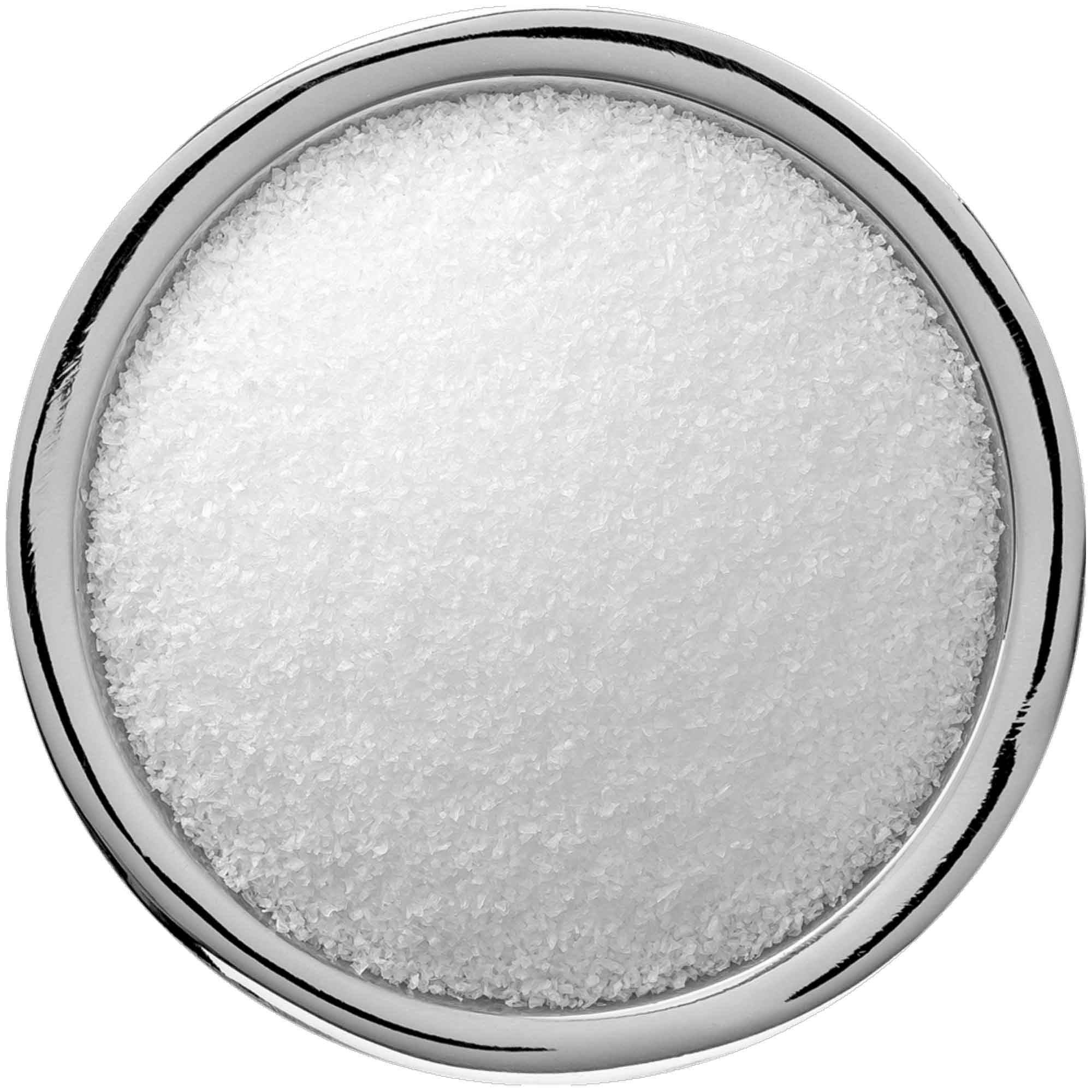 Mini Flake in a metal bowl